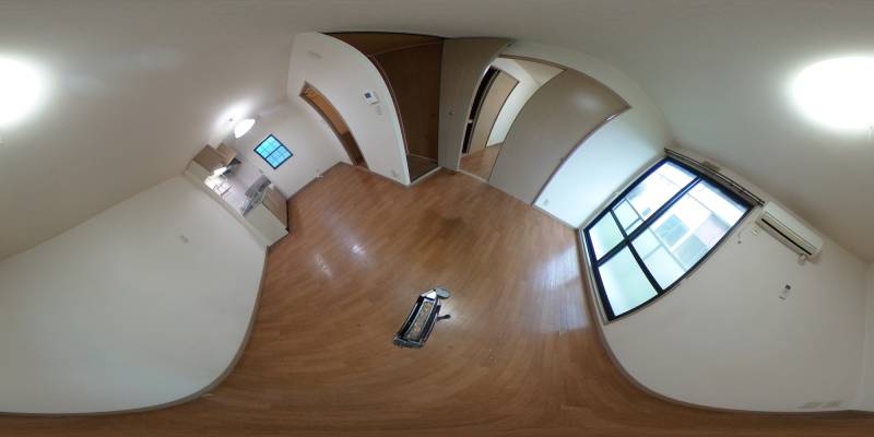 パノラマ画像リビング