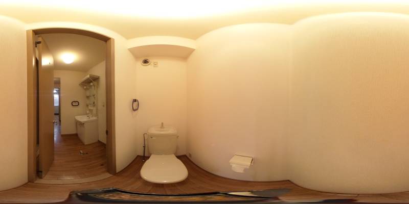 パノラマ画像トイレ