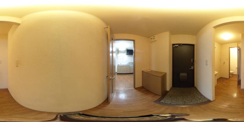 パノラマ画像玄関