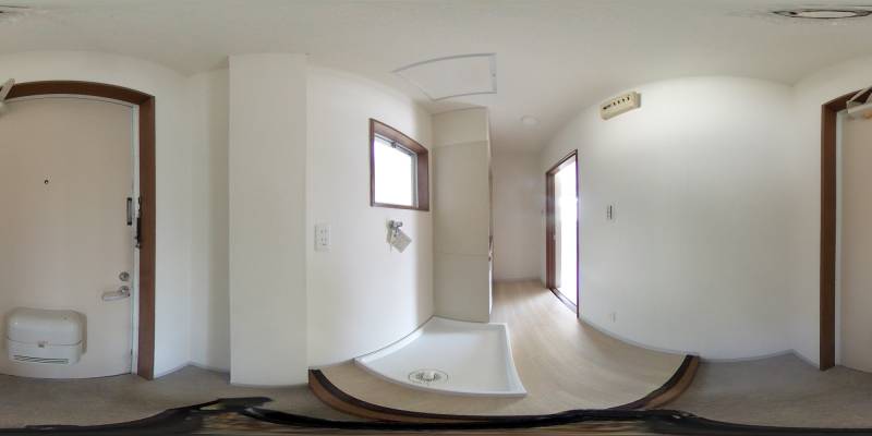 パノラマ画像玄関