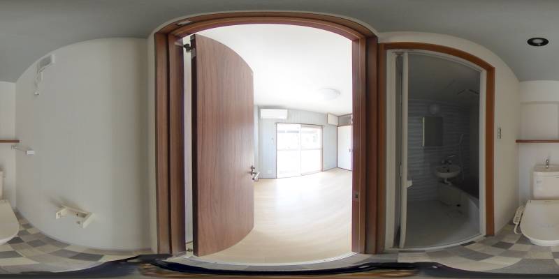 パノラマ画像トイレ