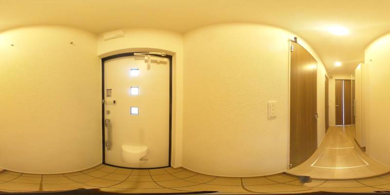 パノラマ画像玄関