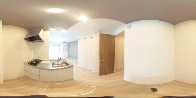 パノラマ画像キッチン