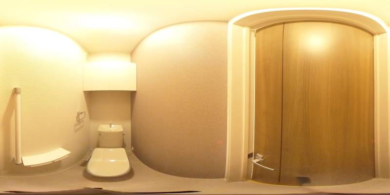 パノラマ画像トイレ