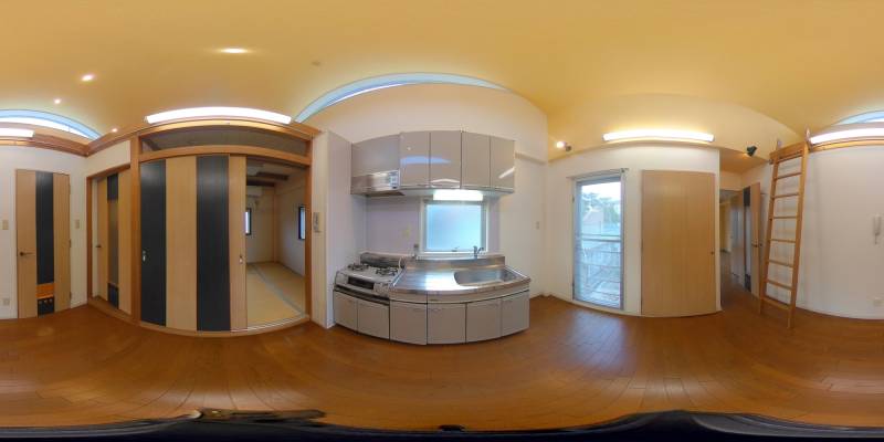 パノラマ画像リビング