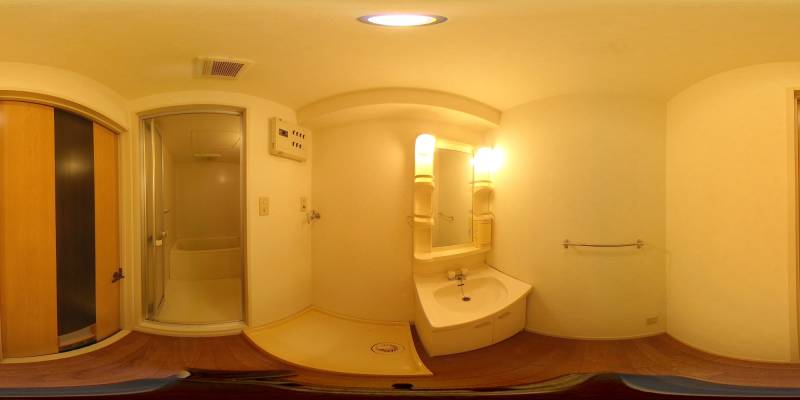 パノラマ画像洗面所