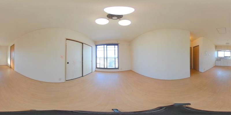 パノラマ画像リビング