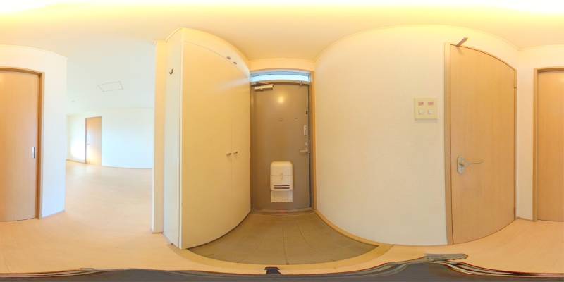 パノラマ画像玄関