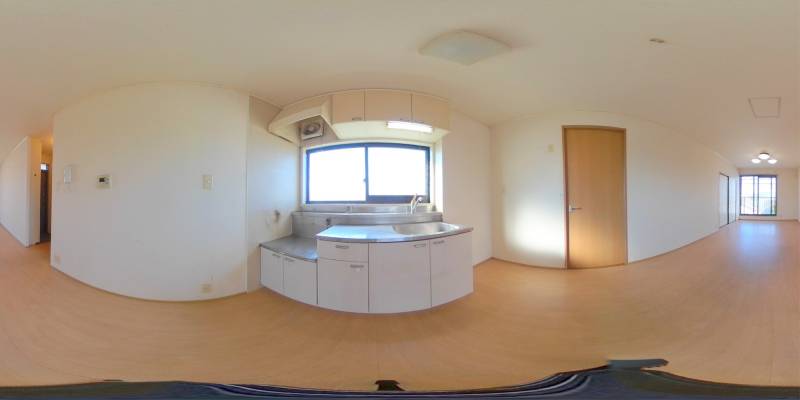 パノラマ画像キッチン