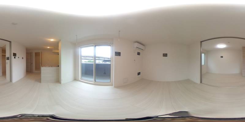 パノラマ画像リビング