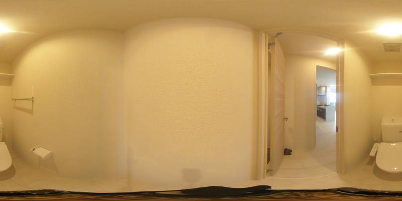 パノラマ画像トイレ