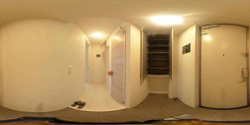 パノラマ画像玄関