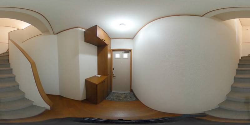 パノラマ画像玄関