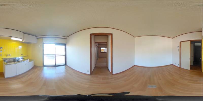 パノラマ画像リビング