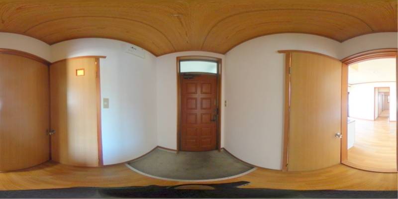 パノラマ画像玄関