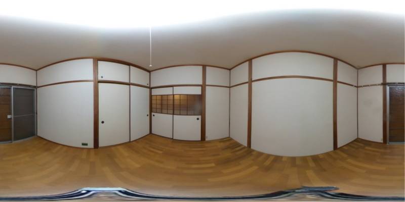 パノラマ画像洋室