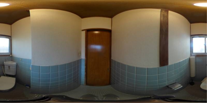 パノラマ画像トイレ