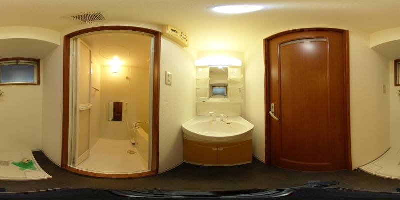 パノラマ画像洗面所