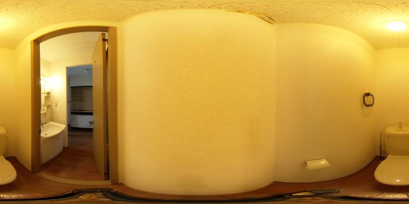 パノラマ画像トイレ