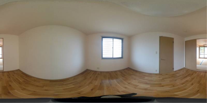 パノラマ画像リビング