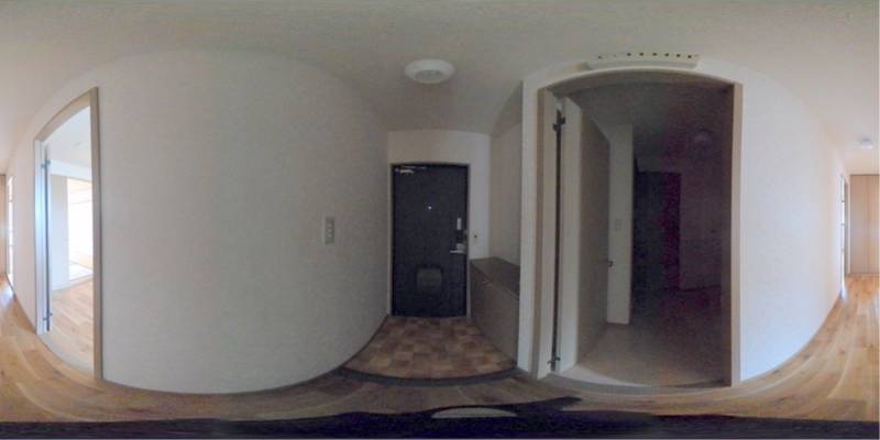 パノラマ画像玄関