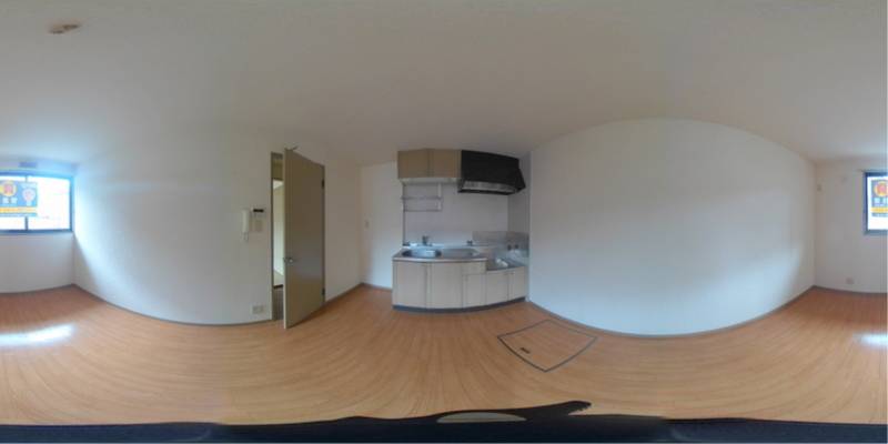 パノラマ画像リビング