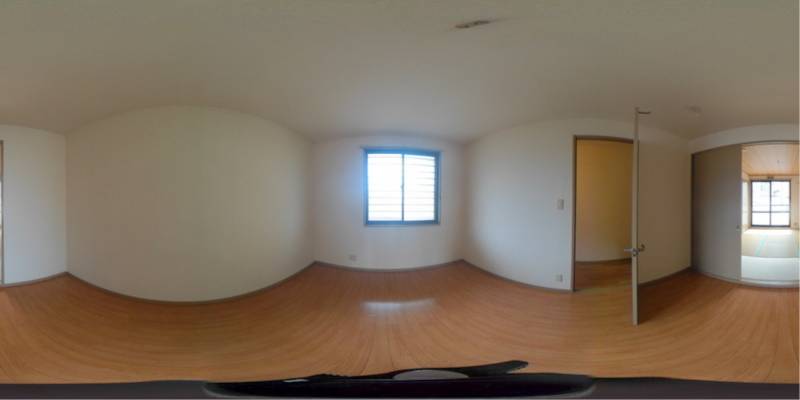 パノラマ画像洋室