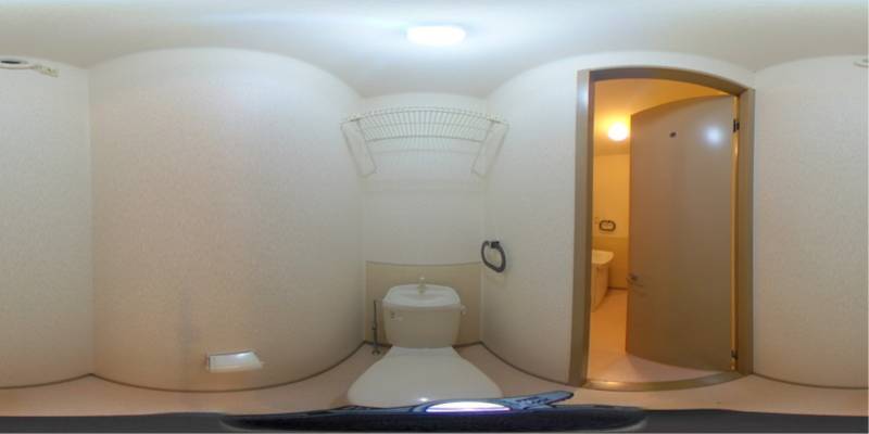 パノラマ画像トイレ