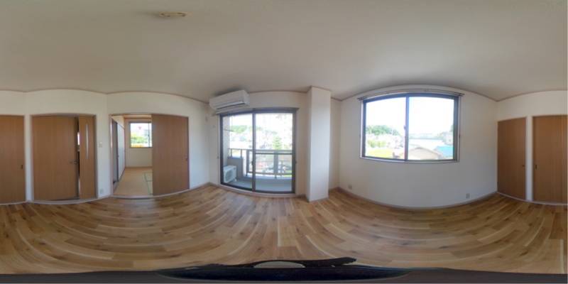 パノラマ画像洋室