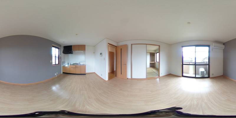 パノラマ画像リビング