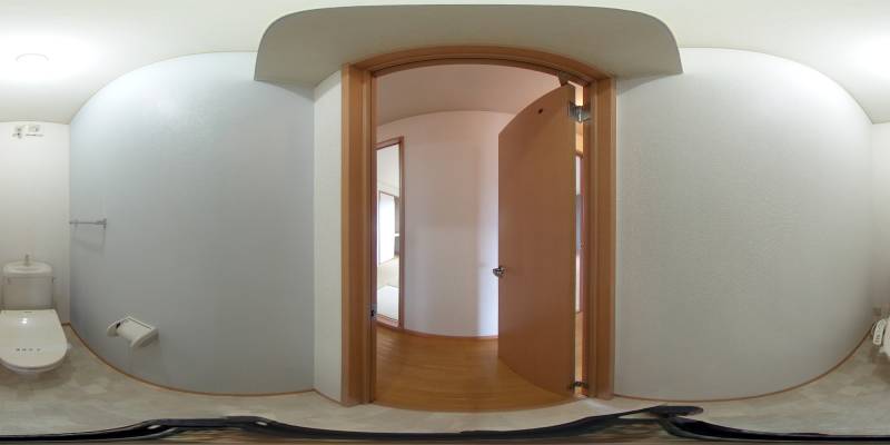 パノラマ画像トイレ