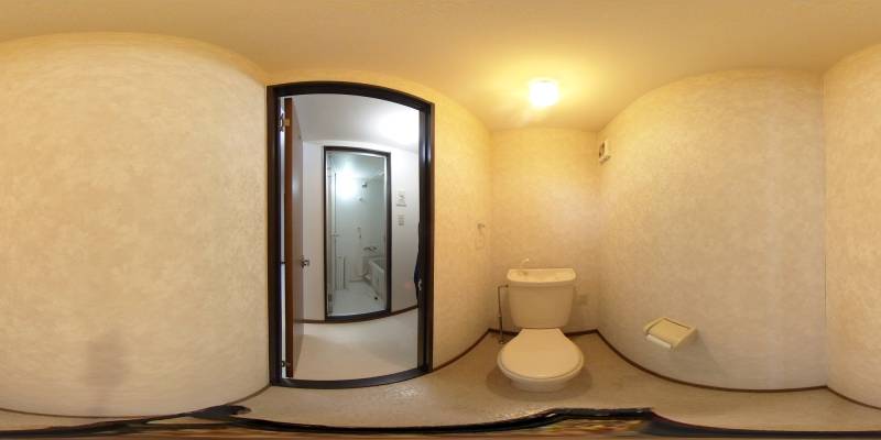 パノラマ画像トイレ