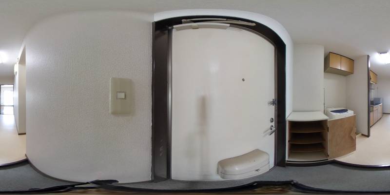 パノラマ画像玄関