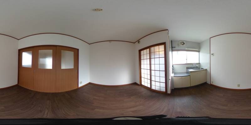 パノラマ画像キッチン