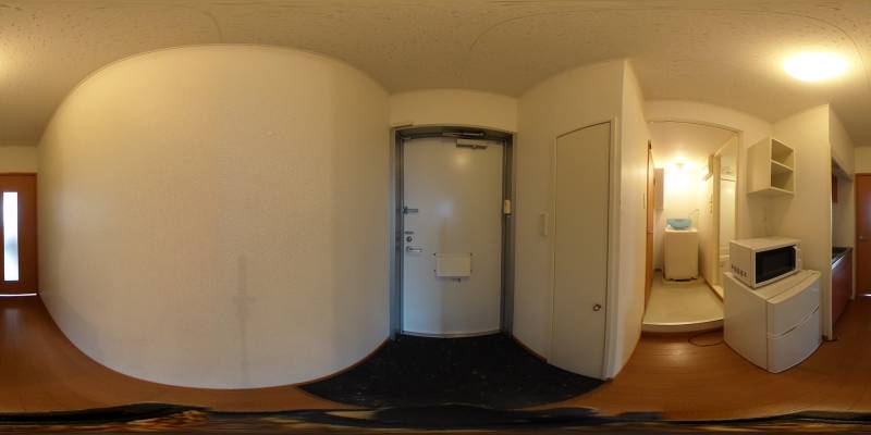 パノラマ画像玄関