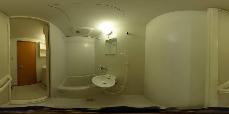パノラマ画像洗面所