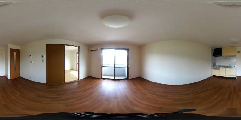 パノラマ画像リビング