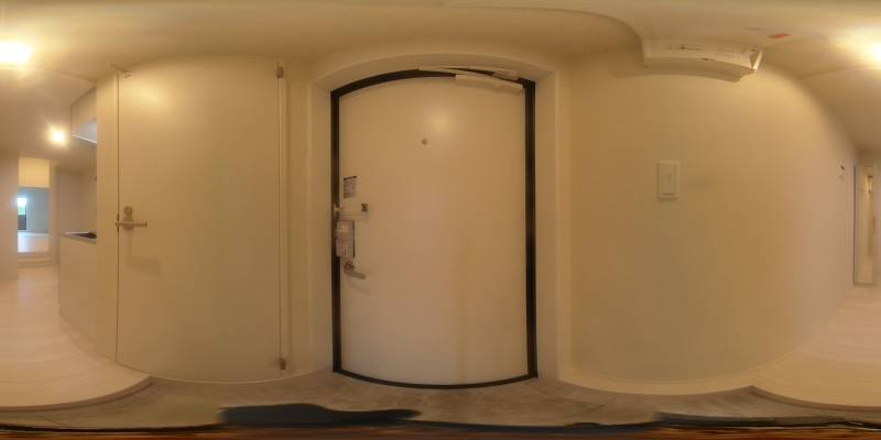 パノラマ画像玄関