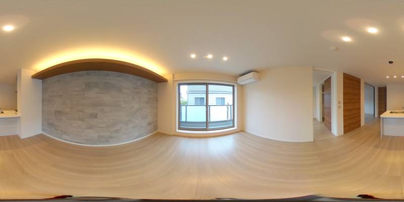 パノラマ画像リビング