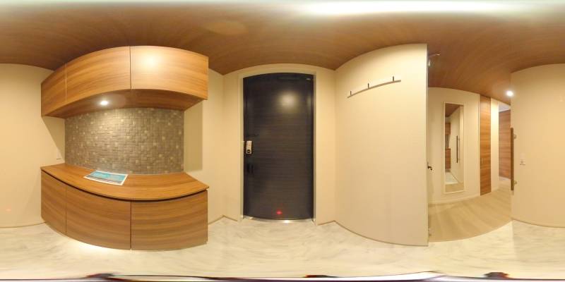 パノラマ画像玄関