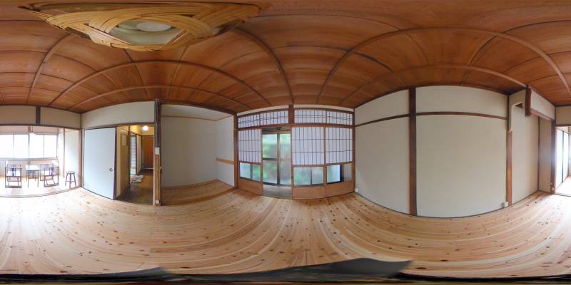 パノラマ画像洋室