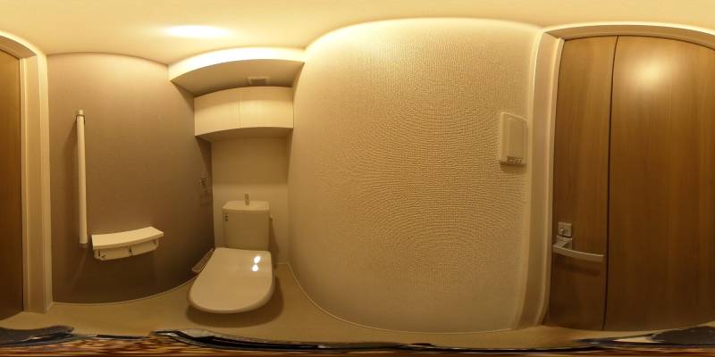 パノラマ画像トイレ