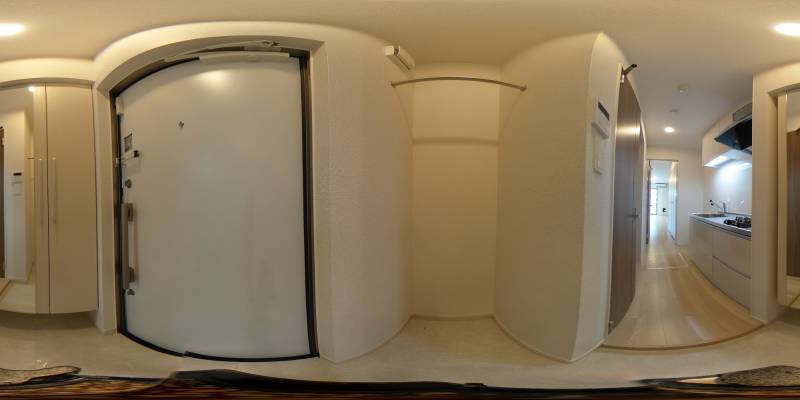 パノラマ画像玄関