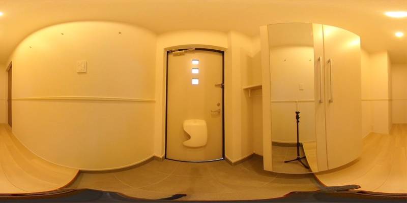 パノラマ画像玄関