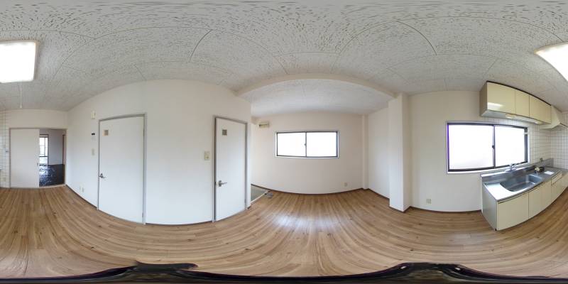 パノラマ画像洋室