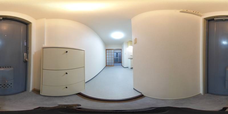 パノラマ画像玄関