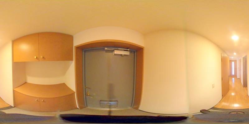 パノラマ画像玄関