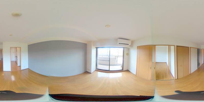 パノラマ画像リビング