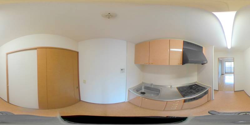 パノラマ画像キッチン