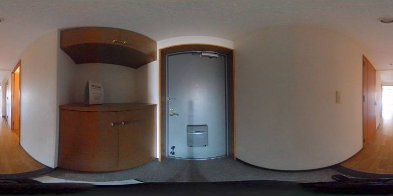 パノラマ画像玄関